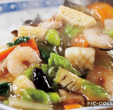 中華丼 Chinese-Style Rice Bowl