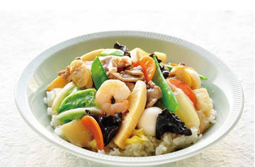 中華丼 Chinese-Style Rice Bowl