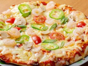 タンドール ナン ピザ Tandoori naan pizza
