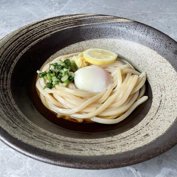 温玉ぶっかけ讃岐うどん(冷)/Sanuki udon noodles with hot egg and bukkake
