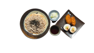 助六とお蕎麦のセット