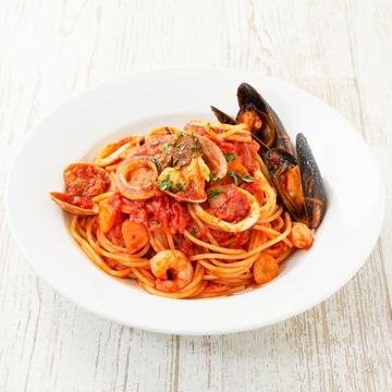 ペスカトーレ魚介のトマトソース