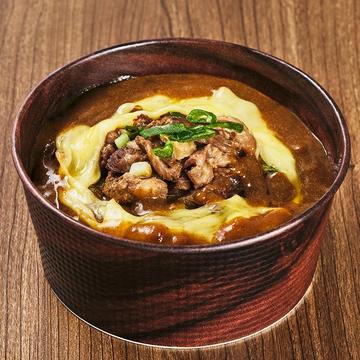 チーズ和風牛すじカレー極太春雨
