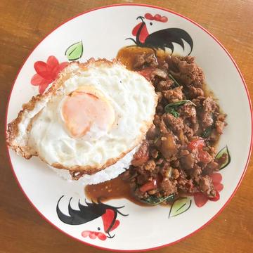 ガパオライス(ホーリーバジル炒めごはん)