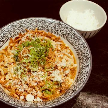 鶏白湯カレーまぜそば
