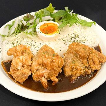 欧風黒バター自家製塩麹唐揚げカレー(ごはん350g)