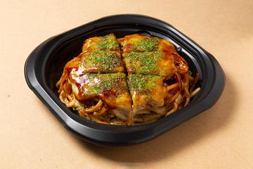 肉玉うどん+しそ・チーズトッピング