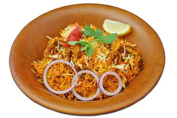 野菜ビリヤニvegetable biriyani with raita
