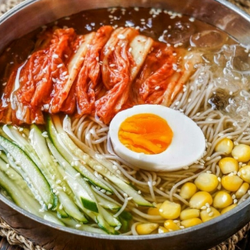 ハムキムチ冷麺