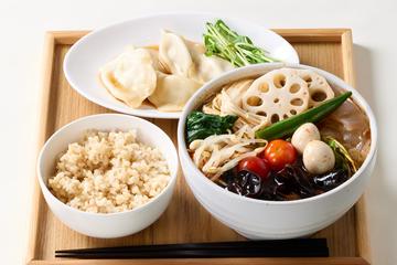 水餃子の麻辣湯定食 Boiled Dumplings Malatang Set Meal