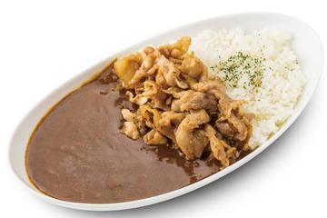 薄切り豚バラカレー〈並〉Sliced Pork Belly Curry