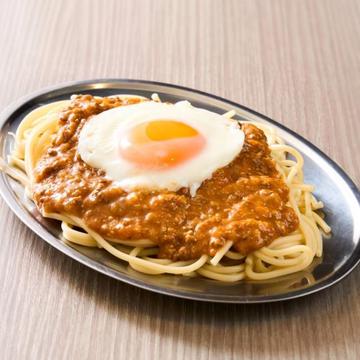 目玉焼ミートソース Fried egg Meat Sauce