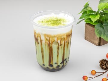 抹茶ミルクタピオカ
