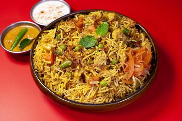 vegetable biryani ベジ ビリヤニ