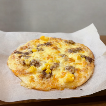 餃子の皮ピザ風