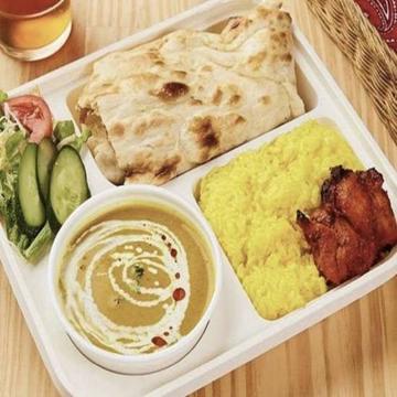 カレーナンとライスセット Curry Nan and Rice Box Set