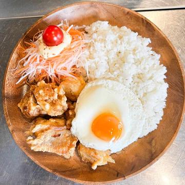 たまごからあげライス Fried chicken & egg rice