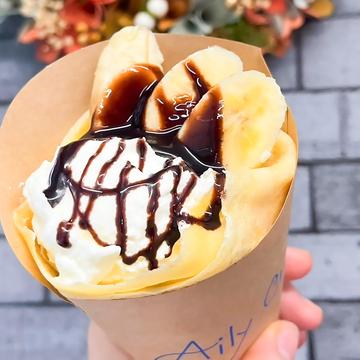 チョコバナナ生クリーム