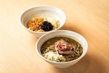 特濃煮干蕎麦+和え玉セット