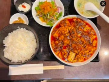 麻婆豆腐定食