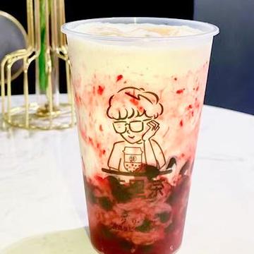 『人気NO.3』 いちごタピオカミルク Strawberry Tapioca Milk