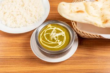 ほうれん草バニールカレー ランチセット