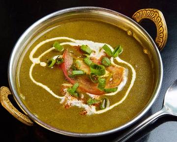 サグマトンカレーセット Saag Mutton Curry Set