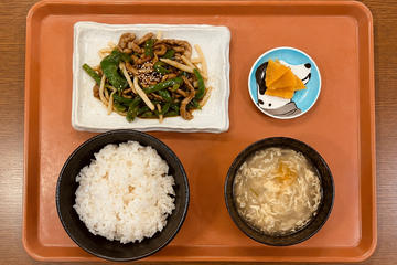 青椒肉絲定食