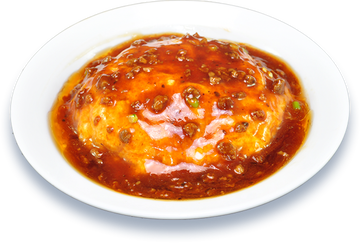 麻婆天津飯