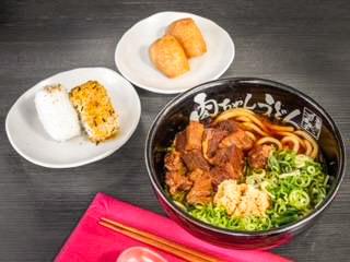 肉うどんセット