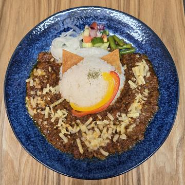 チーズキーマカレー