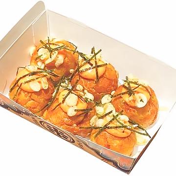 たこ焼き明太マヨ 6個入り Spicy Fish Roe Mayo Takoyaki (6 Pieces)