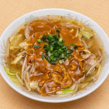 【Wスープの出汁で】 カレータンメン