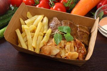 ミックスケバブBOX弁当 Beef&Chicken Kebab&potato