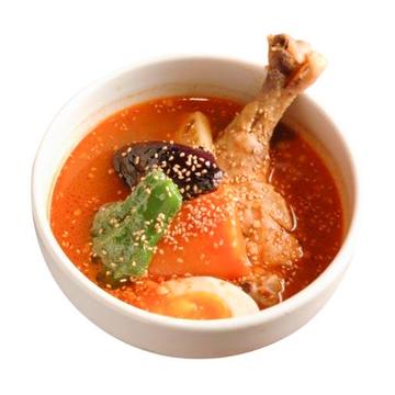チキンと野菜のスープカレー