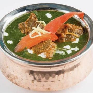 ほうれん草チキンカレー セット【Sag Chicken Curry Set】