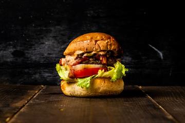 サルサメキシカンバーガー(ポテト付き)