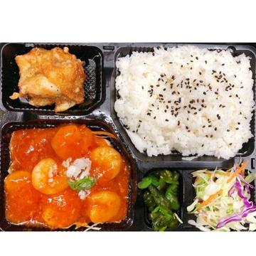 エビのチリソース弁当(干仁便当)