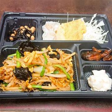 肉玉炒め定食 Meat ＆ Eggs Stir-Fry Set Meal