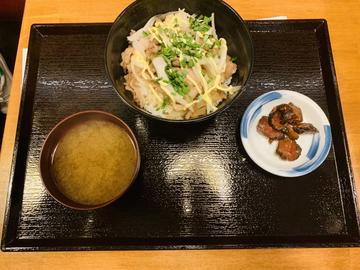 豚バラ定食