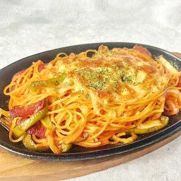 ヤミツキナポリタンチーズ焼きスパゲティー