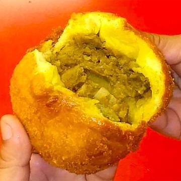 カレー揚げ黒豚饅 1個