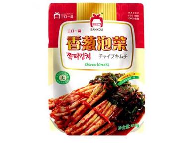 【三口一品】ネギキムチ 415g