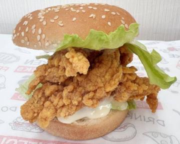 フライドチキンバーガー 原味腿堡