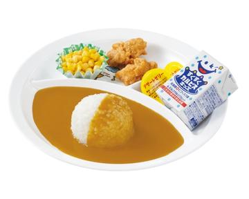 お子さまカレー フライドチキン