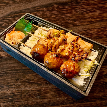 炭火焼き鳥3本弁当