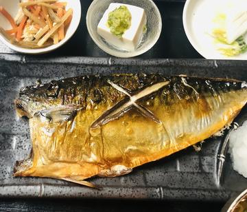 金華サバの一夜干し焼き