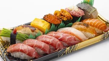 選抜極上にぎり(1人前)Best Sushi (1 serving)