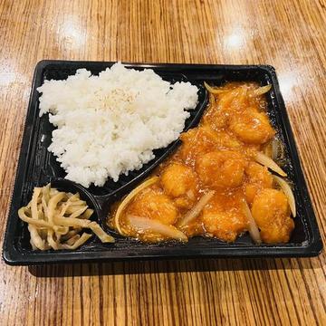 エビチリ弁当