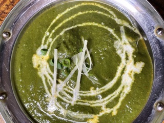 サグアル Saag Potato Curry